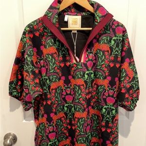 NWT Emily McCarthy Lounging Leopard Poppy Dress